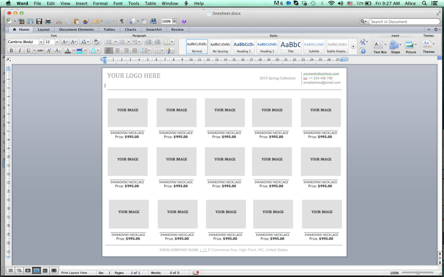 microsoft word catalog template custom catalog custom line sheet line sheet design microsoft word catalog template custom catalog custom line sheet line sheet design