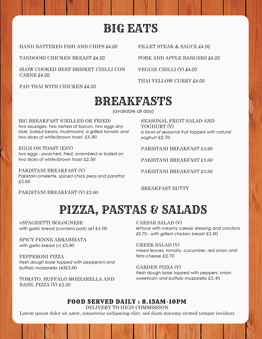 Design Templates Menu Templates Wedding Menu Food Menu Bar Menu Template Bar Menu Free Restaurant Menu Templates For Microsoft Word