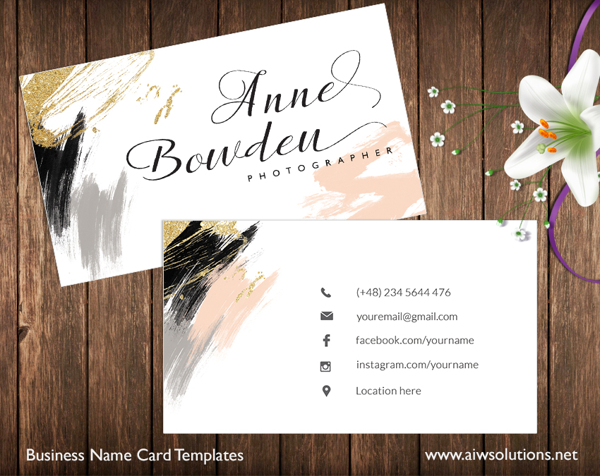 Calling Card Website Template - Wordpress Theme and Templates